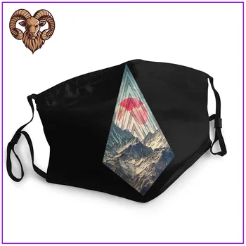 

2020 New Horizon Moutain Men Women facemasks for virus protection cool cotton facemasks pm2.5 mask filter reusable washable