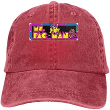 Ms. Pac-Man Бейсболка с логотипом для мужчин и женщин