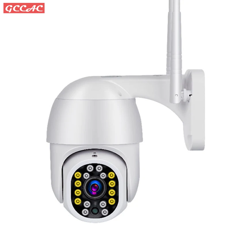 

1080P Smart Outdoor WiFi IP Camera Security Surveillance 2-Way Audio Motion Detection Waterproof 360 PTZ CCTV Monitor Wi Fi Cam