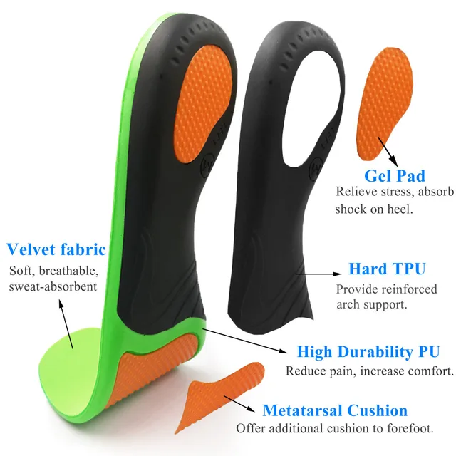 VeryYu High Quality Unisex Orthotic Shoe Insole for Flat Feet Wellness  VeryYu the Best Online Store for Women Beauty and Wellness Products