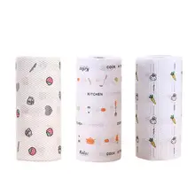 Бумажное полотенце одноразовое кухонное бумажные приспособления полотенце поглощающее масло для посуды бумажное впитывающее полотенце ткань для посуды скатерть полотенце для посуды
