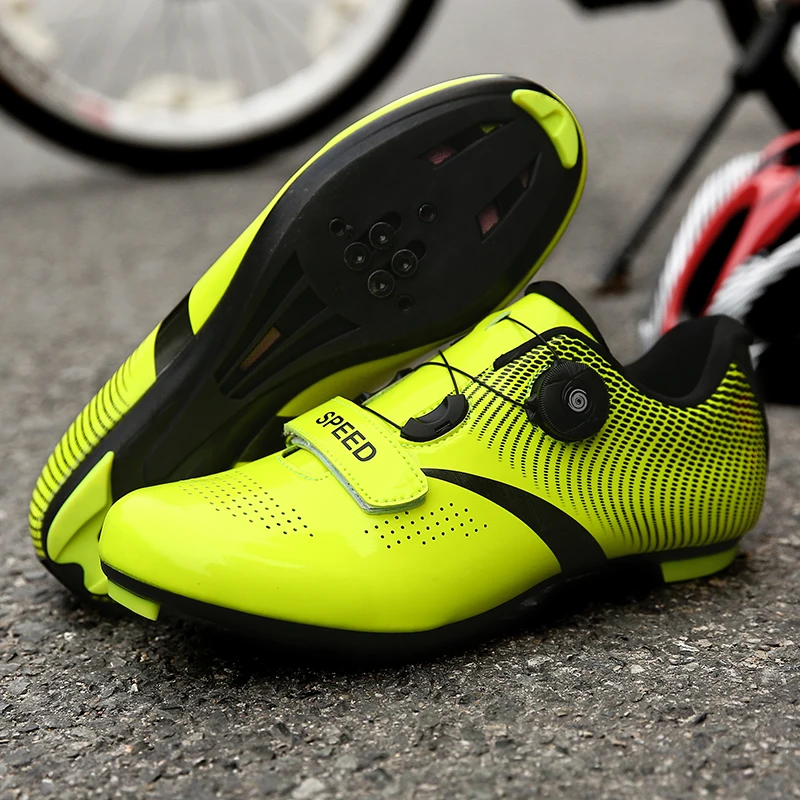 Self Locking Road Cycling Shoes Men Bike Ultralight Professional