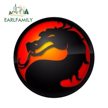 

EARLFAMILY 13cm x 13cm Mortal Kombat Funny Car Stickers Car Rear Windshield Bumper Laptop Waterproof Vinyl Decal Venezuela
