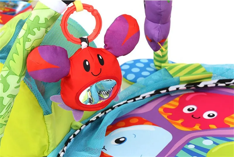 Черепаховое одеяло Infantino Grow-with-Me детские развивающие игры& мяч яма малышей игровой коврик для тренировок всплывающее сетчатое ограждение коврик для ползанья