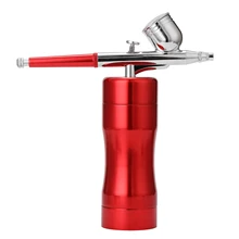 20cc автоматическое выключение Ручной портативный спрей насос ручка воздушный компрессор Набор для художественной живописи ремесло торт Спрей модель аэрографа комплект