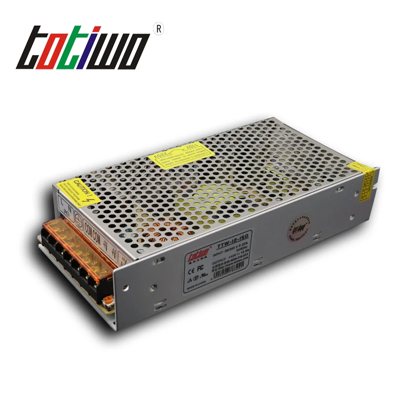 

New ACDC 150W 12V 24V Regulated Switch Mode LED Strip Driver Power Supply