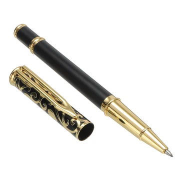 

New Hollow Metal Ballpoint Pens Luxury Business Office Sign Pen Student Writing School Rollerball Pen School Stationery Supplies