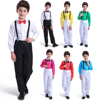 

4 6 8 9 7 5 10 12 14 13 16 Years Flower Children Teens Boys Gentleman Clothing Formal Dress Sets For Boys Host Dance Clothes New