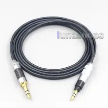 LN007133 2 5mm 3 5mm 4 4mm XLR Black 99 Pure PCOCC Earphone Cable For Sennheiser Urbanite XL On Over Ear Headphones