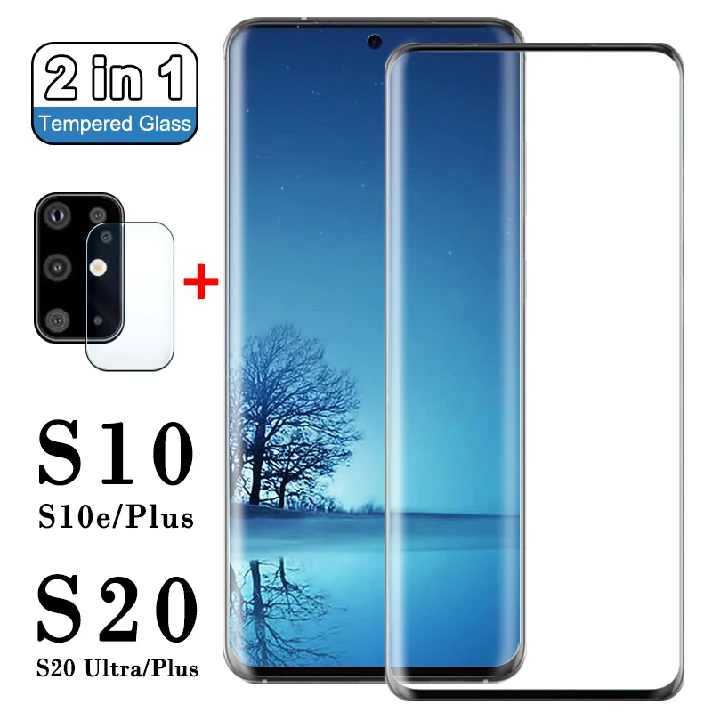 

For Samsung s20 ultra case s20plus phone cover 5g galaxy s 20 plus s20ultra s10 10 s10plus s10e 20s screen Camera lens protector
