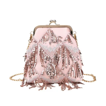 

Women'S Clip Small Bag Pu Leather Retro Handbag Mini Summer Simple Women'S Fashion Casual Shoulder Messenger Bag