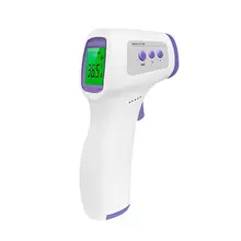 2 Pcs Non-contact Forehead Thermometer Digital Body Temperature Meter Measuring Device Infrared Touchless tanie tanio CN (pochodzenie) Termometry domowe Z tworzywa sztucznego Cyfrowy