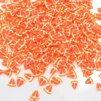 

Happy Monkey Fruit Slime Additives Supplies100g/500g Polymer Clay Orange Banana Sprinkles For Fluffy Cloud Clear Slime Clay