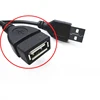 Câble d'extension USB Super vitesse USB 2.0 câble mâle à femelle 1 m synchronisation de données USB 2.0 rallonge de câble ► Photo 3/6