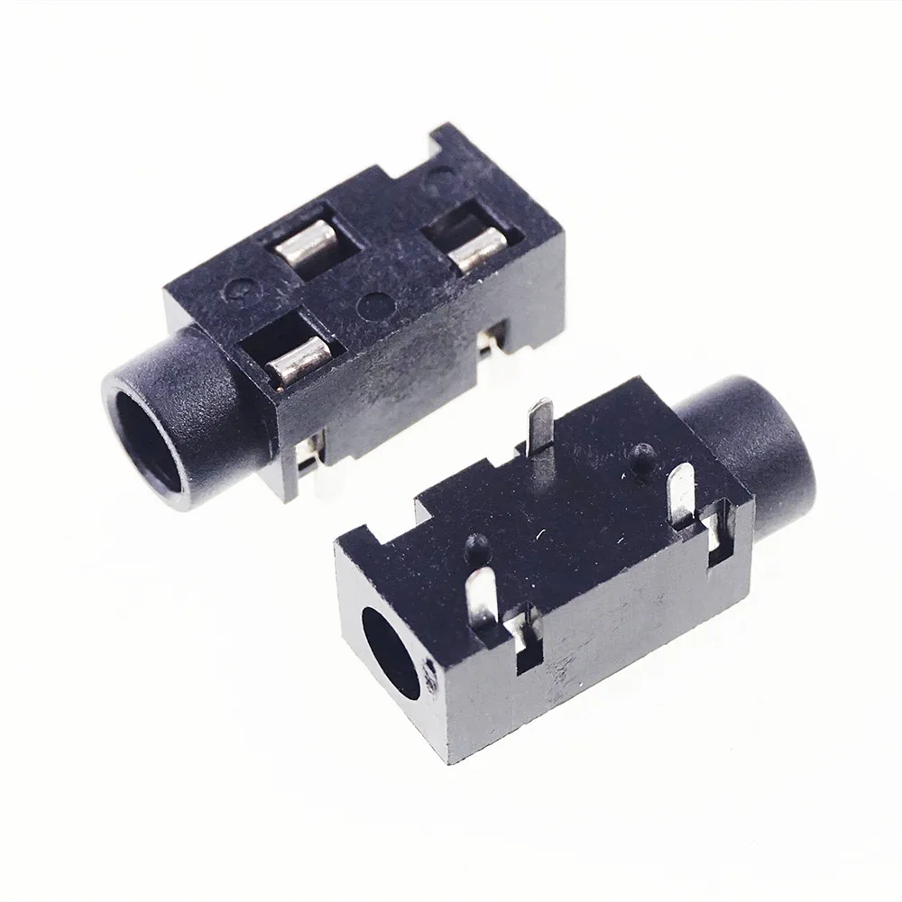 

1000 Pcs Phone Jack 3.5mm 3 Pin Stereo Audio Socket For 3 Poles Earphone Plug Through Hole DC30V 0.5A