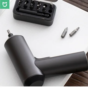 

(in Stock) Xiaomi Mijia Cordless Rechargeable Electric Screwdriver With 12pcs S2 Li-ion 5n.m 3.6v 2000mah Screw xiomi smart Bits
