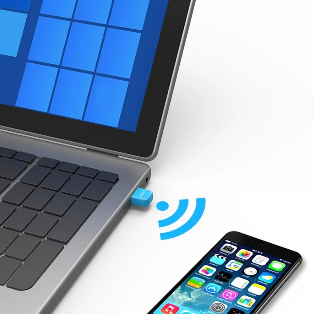 ORICO BTA-403 Bluetooth адаптер Bluetooth 4,0 мини-usb, с защитным ключом Музыка Звуковой приемник Мини CSR передатчик для телефона планшета