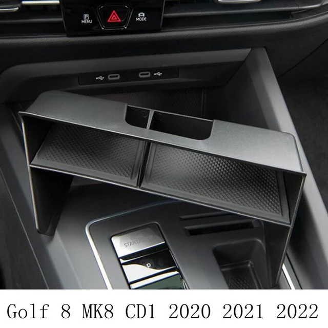 For Vw Volkswagen Golf 8 Mk8 Cd1 2020 2021 2022 Golf8 Car Central Armrest  Storage Box Center Console Flocking Organizer Holder - Stowing Tidying -  AliExpress