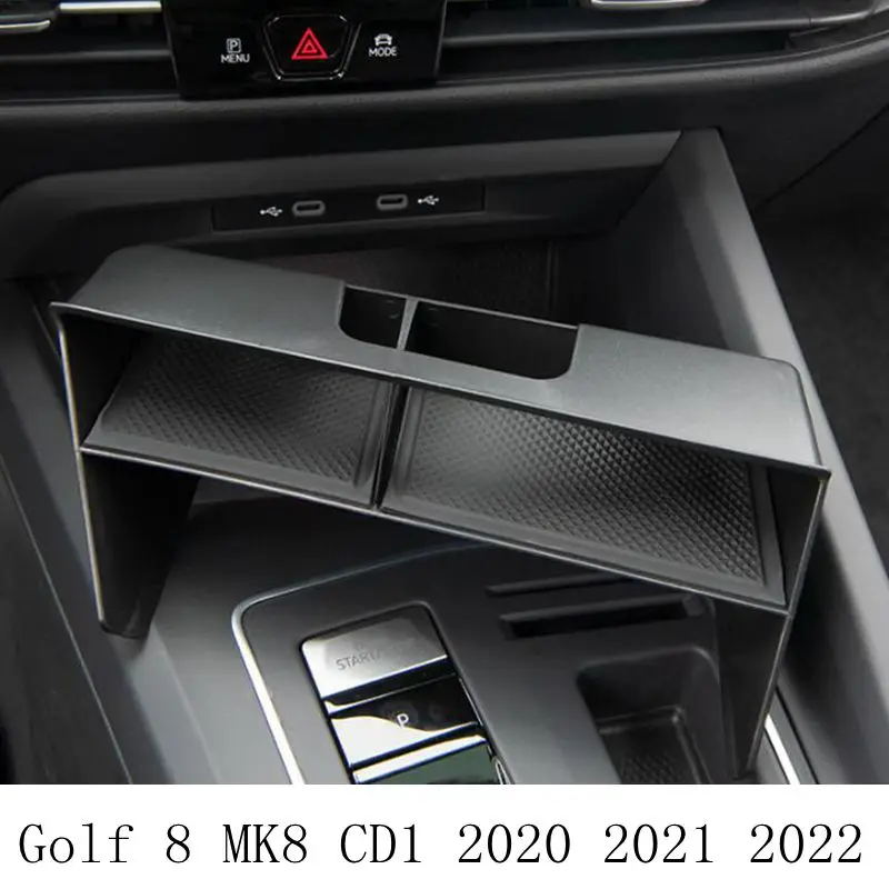 Car central armrest box for VW Golf 8 2020 Interior Accessories Stowing  Tidying Center Console Organizer BLACK - AliExpress