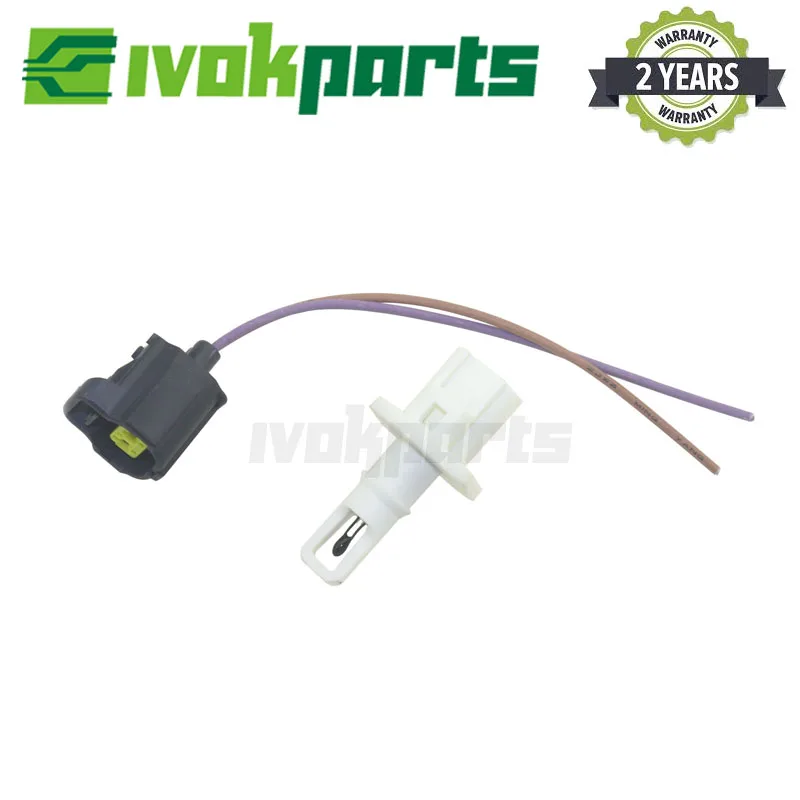 Intake Air Charge Temperature Sensor With Electrical Harness 2 Pin Connector Plug For Mercury Nissan 22630-1B000 F6XF-12A697-AA |