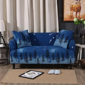 

40 Stretch Sofa Covers Elastic All-inclusive Polyester Couch Cover Sofa Towel Sofa Cushion Slipcover 1/2/3/4-Seater
