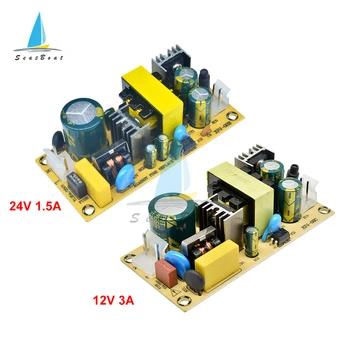 

AC-DC AC 100V-240V to DC 12V 3A 24V 1.5A Switching Power Supply Module Switch Overvoltage Overcurrent Short Circuit Protection