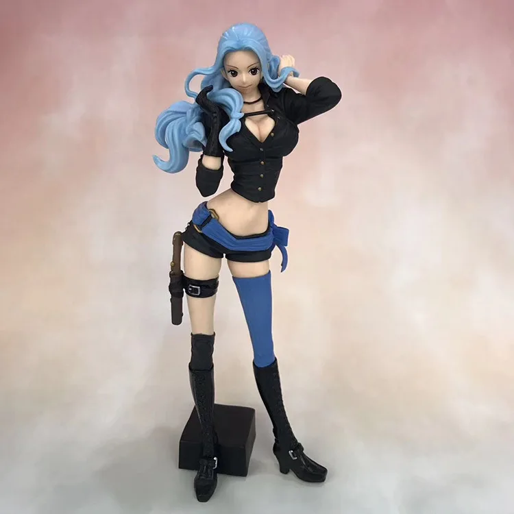 

Anime Peripheral OnePiece Pirates \ Nautical King 76 S Princess Vivi Black Cloth Version Garage Kit Model