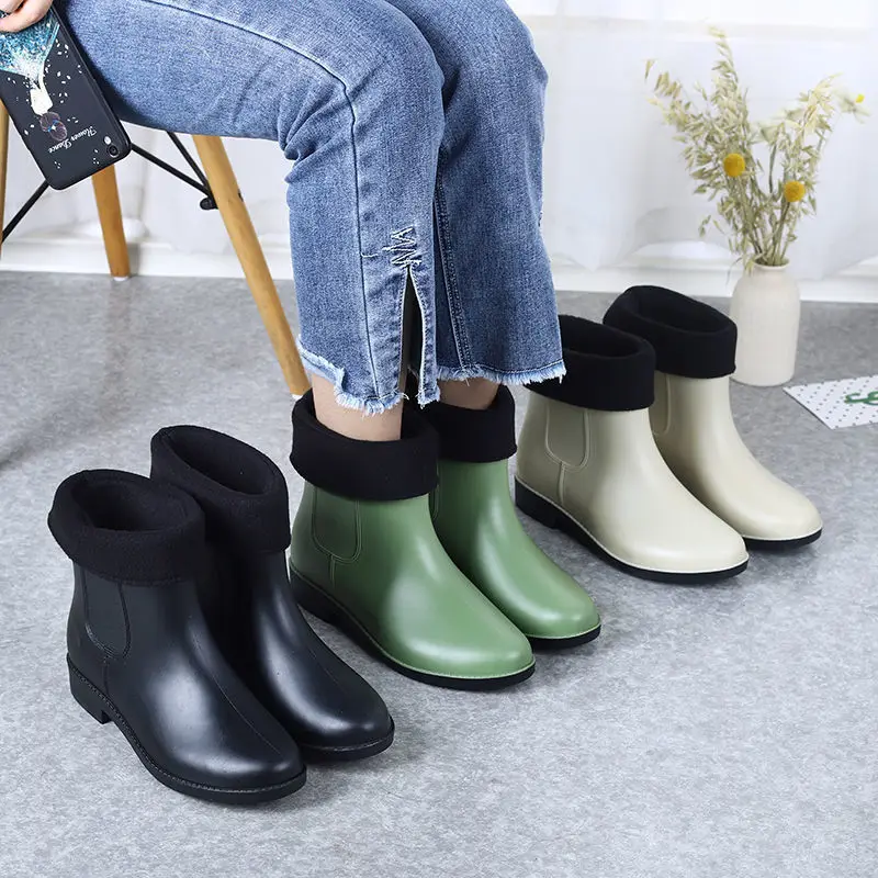 chelsea style rain boots