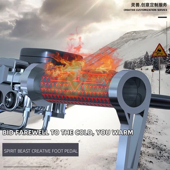 

SPIRIT BEAST Electric Heating Gloves Modified Motorcycle Heating Handlebar Cover Electric Vehicle 12V Universal Heating Handleba