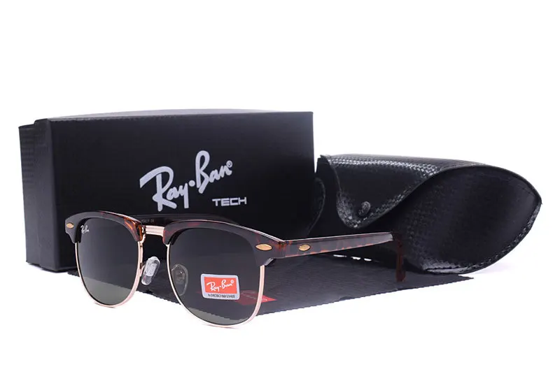 RayBan RB3016, мужские поляризованные солнцезащитные очки, магния, солнцезащитные очки, очки для вождения, для мужчин, женщин, Oculos masculino, мужские, RayBan Wayfarer - Цвет: RB3016-5