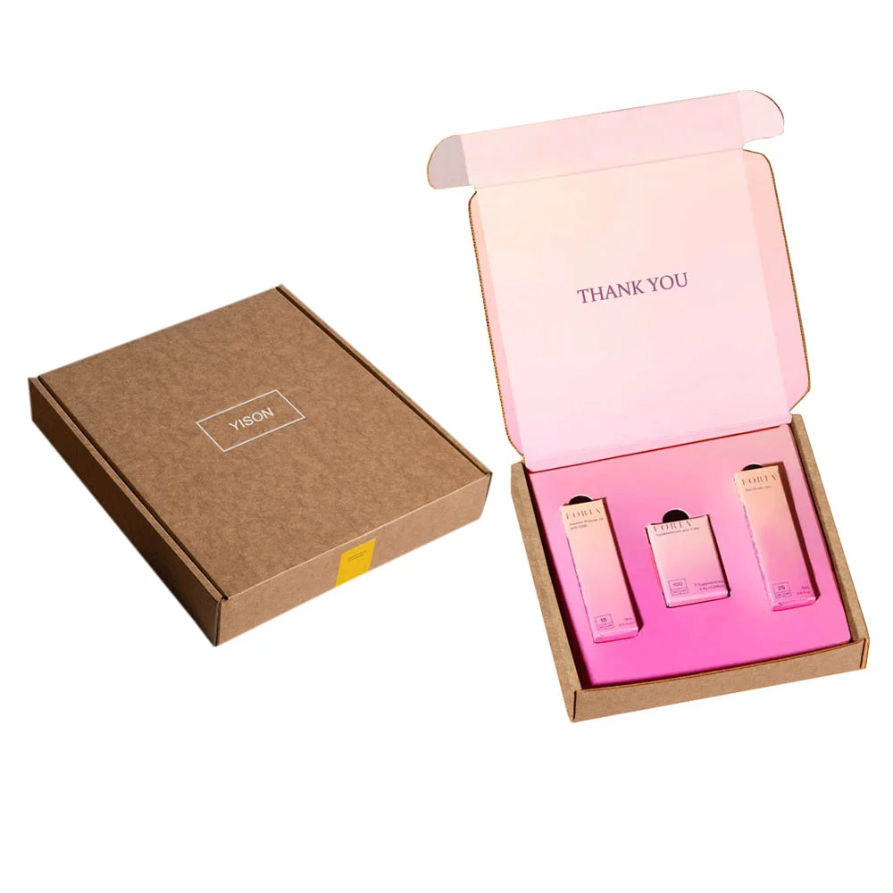 500pc Customlogo size Paper Corrugated Kraft Mailer Shipping Box Cardboard Mailer Boxes Printing Corrugated Mailer Box 5 H7a1a6e513afa4b2eb79b79f5522ef2c3C