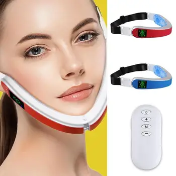 

V-Shape Slimming Massager Electric Vibration LED Photon Therapy Face Care