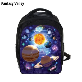 

Galaxy Planet Backpack Girls School Bags Starry Night Sky Backpack For Kids Kindergarten Backpacks Children Gift Bags Book Bag