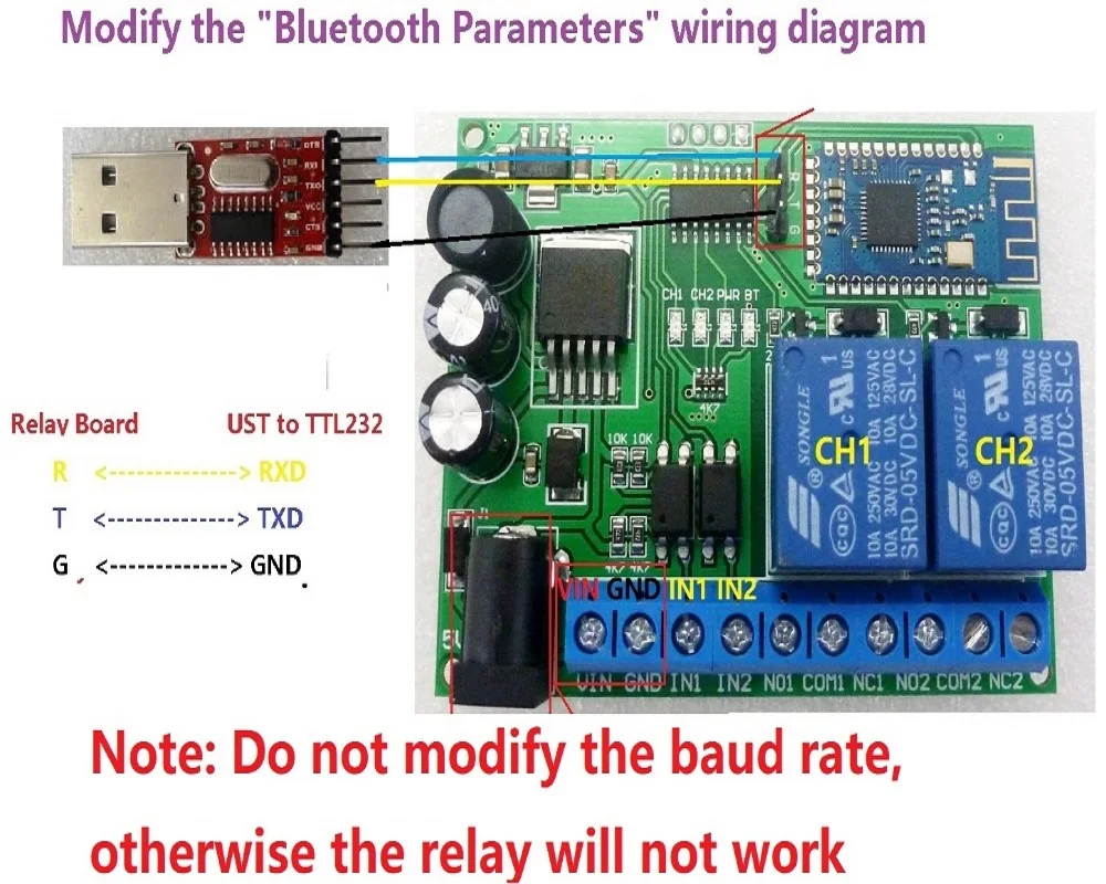 2ch IOS Android Bluetooth реле г 2,4 г RF беспроводной Дистанционное управление переключатель IOT модуль доска