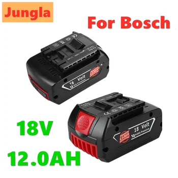 

3PCS 18V 12000mAh Rechargeable Li-ion Battery For Bosch 18V Battery Backup 12.0A Portable Replacement BAT609 Indicator light