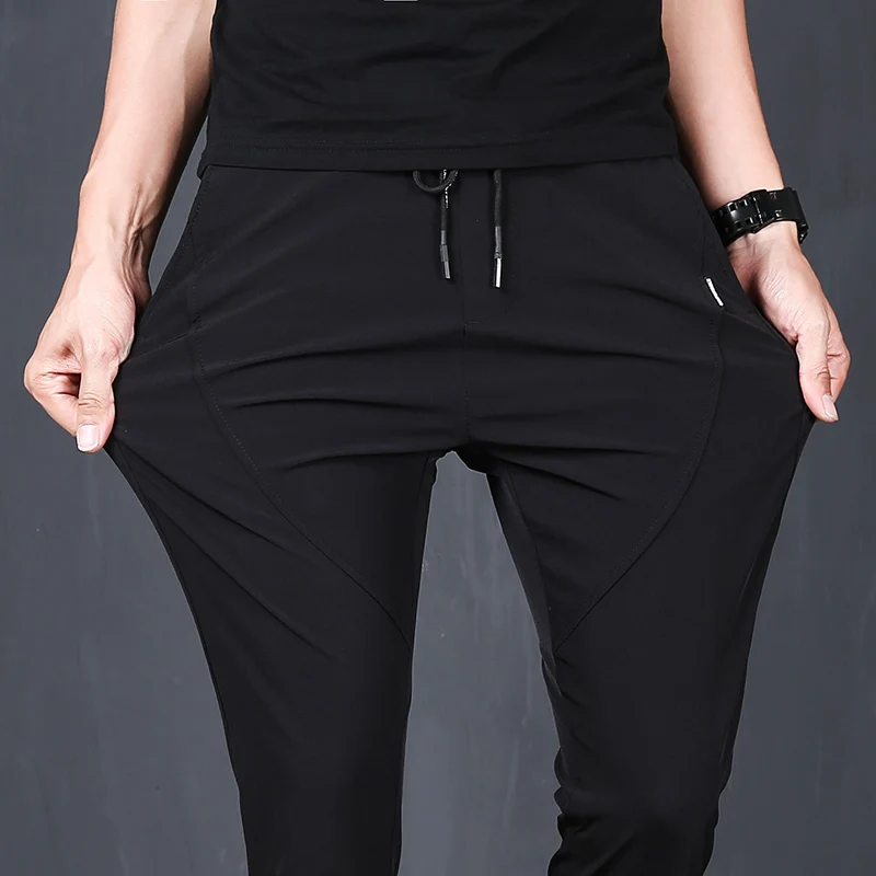 Men's Casual Pants 2019 Autumn Trousers Men Pants Slim Fit Sweatpants Cotton Jogger Striped Bodybuilding Gyms Pants Sportswear