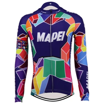 

Classical Hot New Cycling Jersey Retro Long Sleeve Bike MTB Road RACE Team Cycling wear Riding Racing Clothing Quick Dry