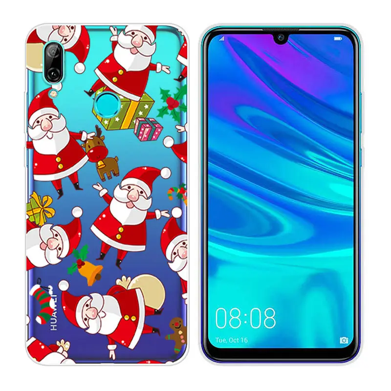 Christmas Case For Huawei P20 P30 Lite Pro P Smart 2019 Soft TPU Cover For Huawei Mate 20 10 Lite Pro Honor 20 Pro Case Fundas  (10)