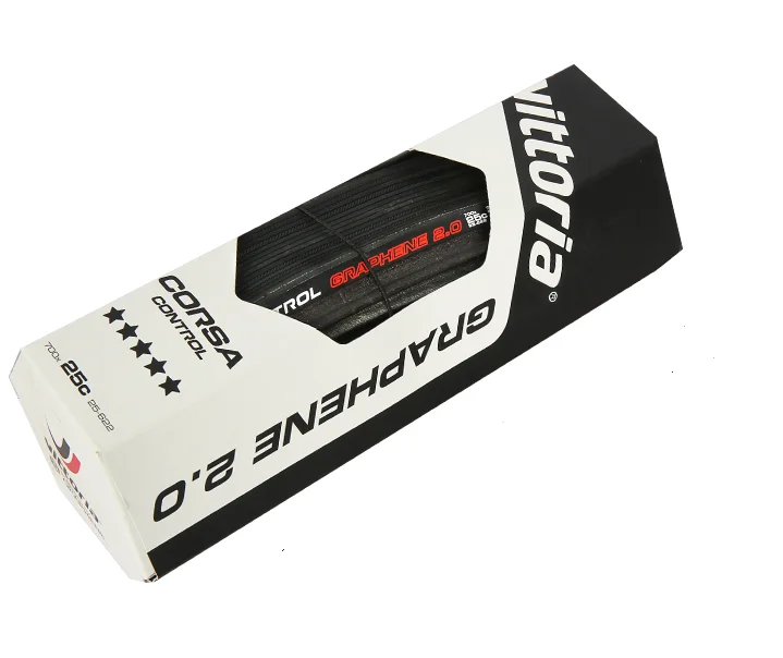 Vittoria Corsa G+ Competition Graphene 2,0 700x25 Black Tan 320 TPI шины для дорожного велосипеда - Цвет: CONTROL black 25C