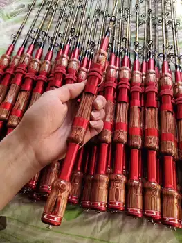 

Solid Wood Positioning Fishing Rod Micro Lead Soft Tail Raft Fishing Rod Boat Fishing Rod Plug Small Sea Fishing Rod