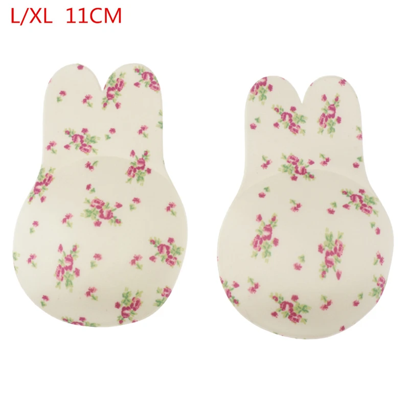 Flower 11cm S m XL 3XL бюстгальтер с подтяжкой сексуальный силиконовый чехол для сосков интимные аксессуары женские многоразовые невидимые с эффектом пуш-ап лепестки плюс размер - Цвет: Flower 11cm