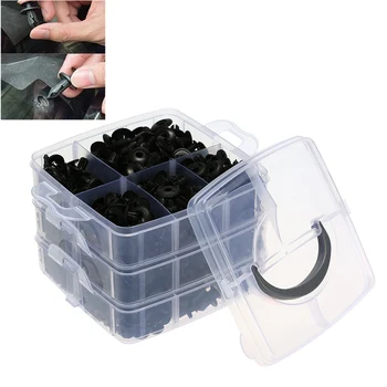 

16 Size 620pcs Auto Fastener Clip Mixed Car Body Push Retainer Pin Rivet Bumper Door Trim Panel Retainer Fastener Kit