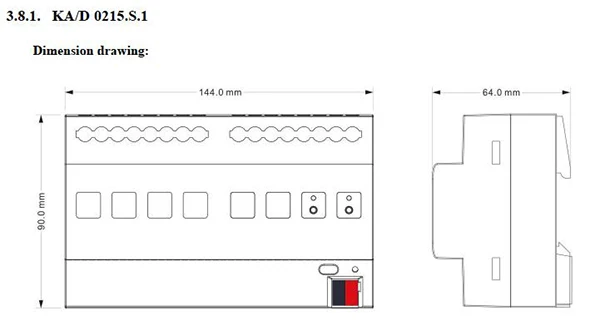 Гуанчжоу производитель GVS KNX/EIB K-bus KNX приглушенный привод Triac приглушенный привод 2 раза в KNX умный дом/Строительная система