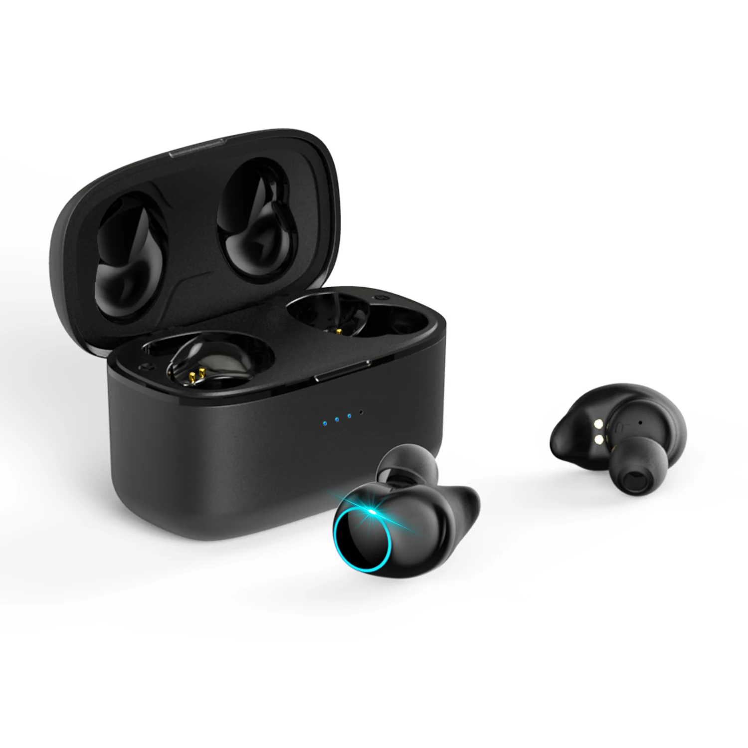 

TWS T3 Touch Sports Headset Bluetooth 5.0 Wireless Earphones Mini In-Ear Binaural Waterproof Sweatproof True Wireless Earbuds
