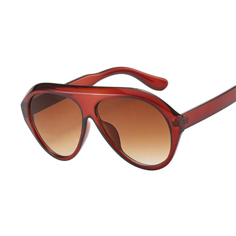 Черные солнцезащитные очки пилота для женщин с прямым мостом имитируют Роскошные брендовые дизайнерские солнцезащитные очки модные пластиковые очки UV400