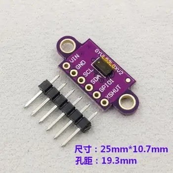 

GY-VL53L0XV2 Laser ToF Time-of-Flight / Ranging Sensor Module