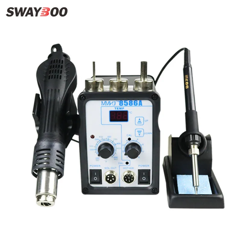 

Swayboo Digital display hot air gun soldering station two-in-one desoldering station anti-static constant temperature Welding