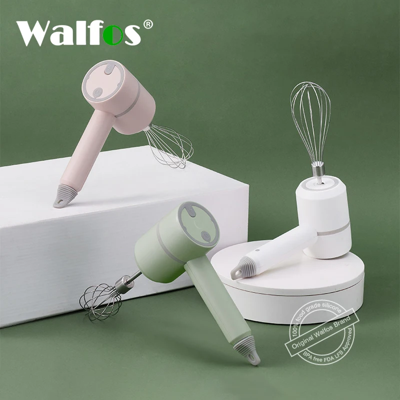 Walfos Electric Whisk Stainless Steel Wire Whisk Heat Resistant Kitchen
