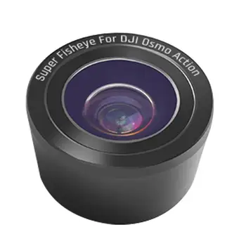 

Optical Glass Anti-shake Portable 180 Degree HD Protection Fisheye Lens for DJI OSMO Action