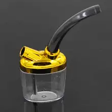 Новая популярная бутылка водопровод портативный мини кальян курительные трубки для табака подарок здоровья фильтр